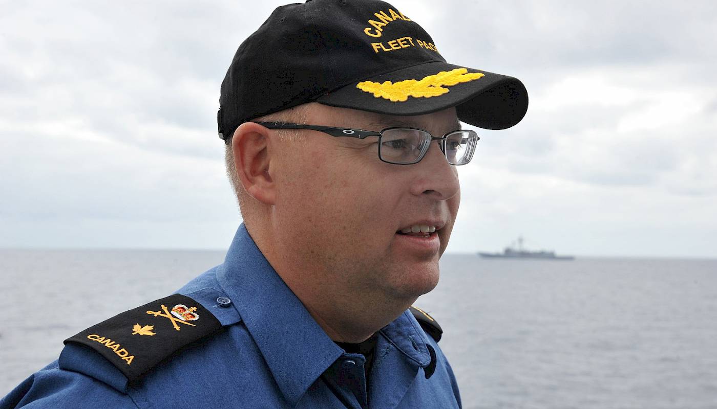 Rear Admiral Bob Auchterlonie OMM CD